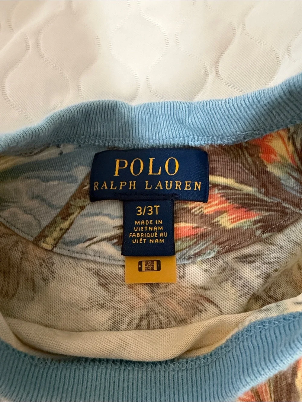 Ralph Lauren Kids Tropical Sail & Palm Matching Set - Size 3T